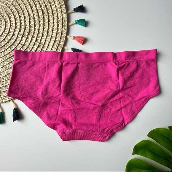 Victoria's Secret Bare Seamless Logo Hiphugger Panty Pink Large NEW - Picture 7 of 7